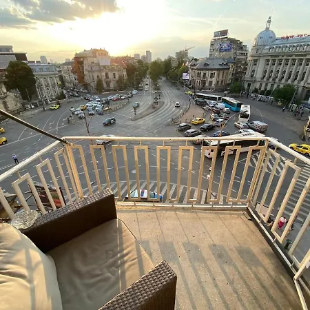 2 Bedroom With Amazing View In Center Bucharest